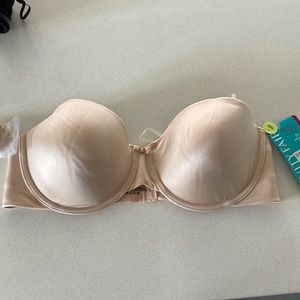 Vanity Fair- strapless bra